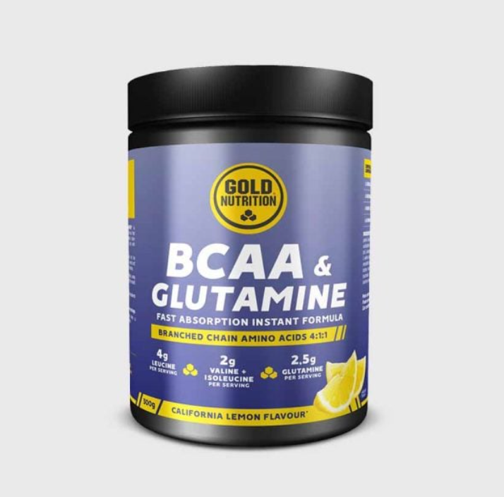 BCAA & Glutamin 300g – Aminosyraformula för snabbare muskelåterhämtning och ökad proteinsyntes.