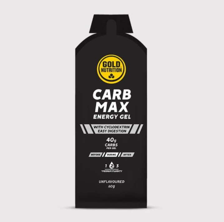 Carb Max Energy Gel 60g – Snabbverkande kolhydrater för långvarig energi och uthållighet.