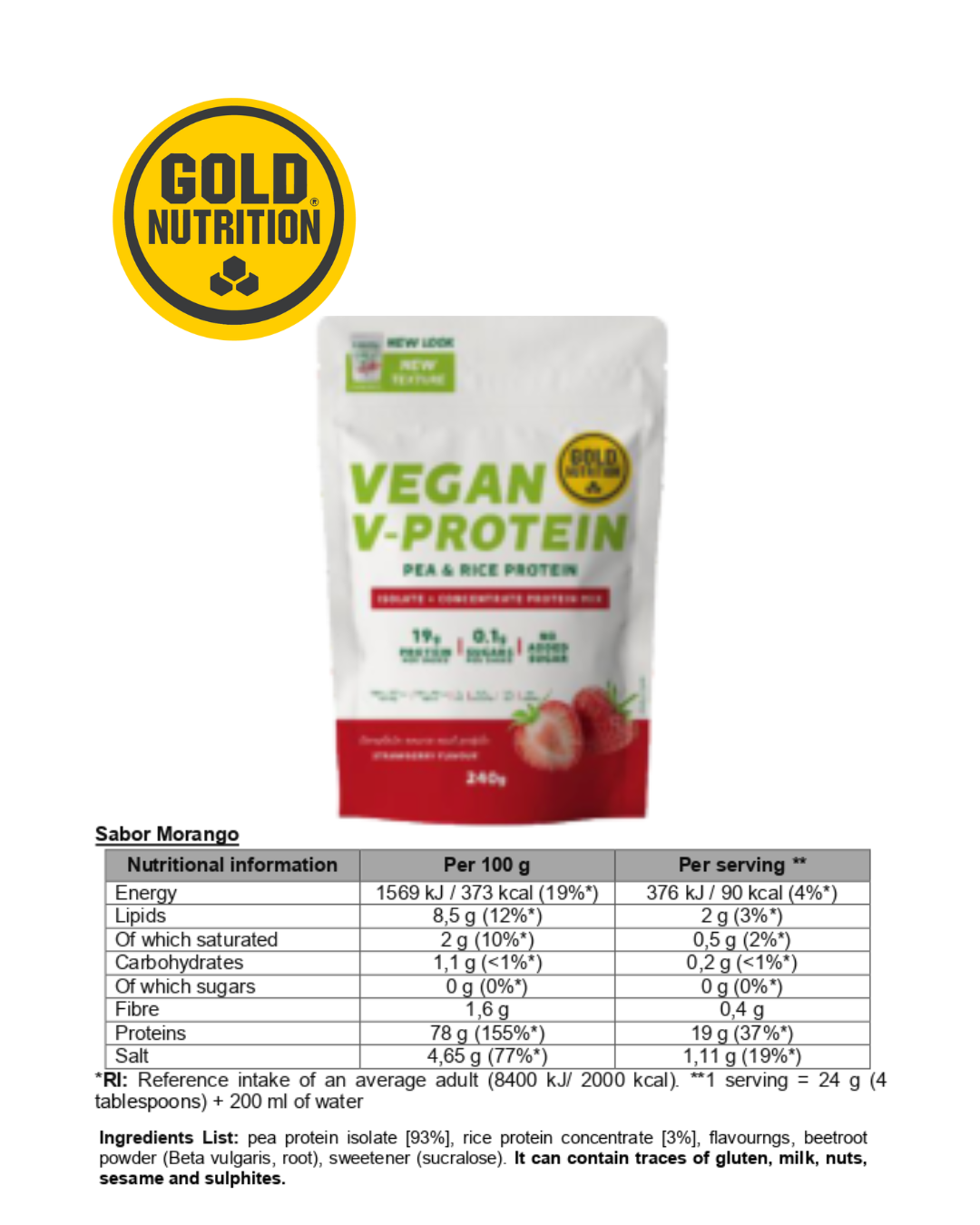 Vegan V-Protein – Perfekt efter träning för återhämtning & muskelreparation