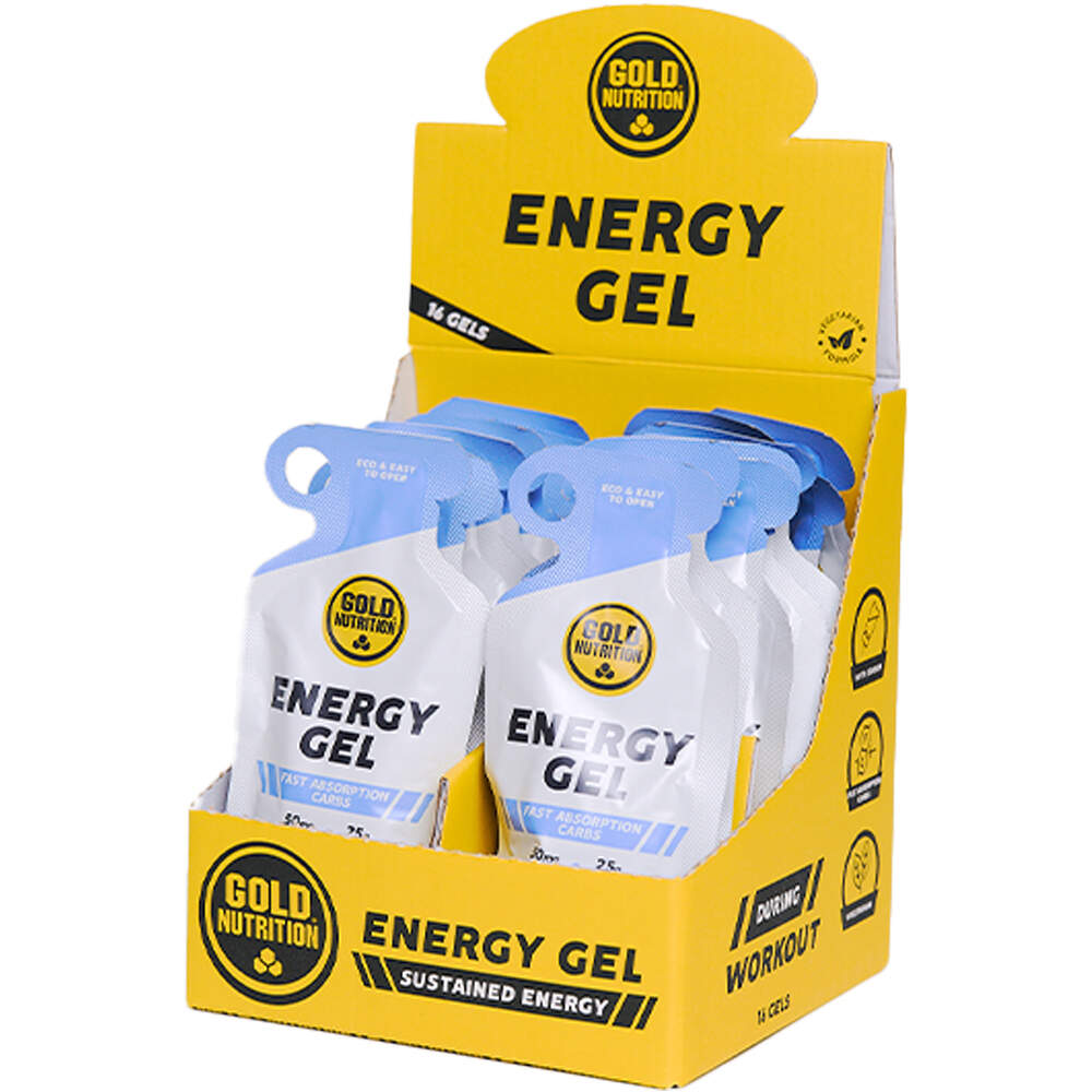 GoldNutrition® Energy Gel – 16-pack för uthållighet och prestation