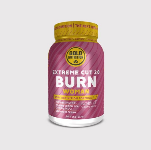 Extreme Cut 2.0 Burn Woman – vegetabiliska kapslar med fettförbrännande ingredienser för kvinnor.