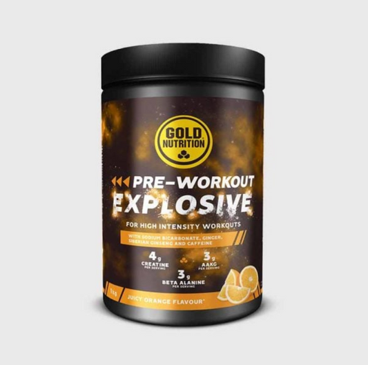 Pre-Workout Explosive 1KG – Kraftfull formula med BCAA, Kreatin och Beta-Alanin för maximal prestation.