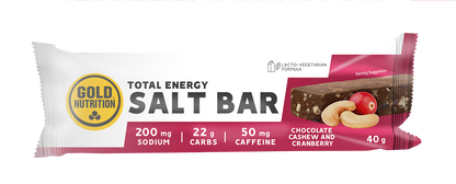 TOTAL ENERGY SALT BAR – Salta energibars för uthållighet och fokus