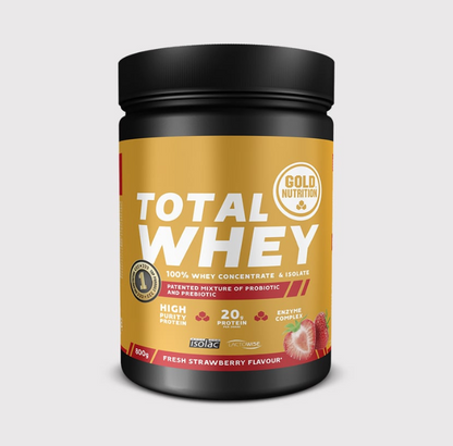 Total Whey – Vassleprotein för snabb absorption och effektiv återhämtning efter träning