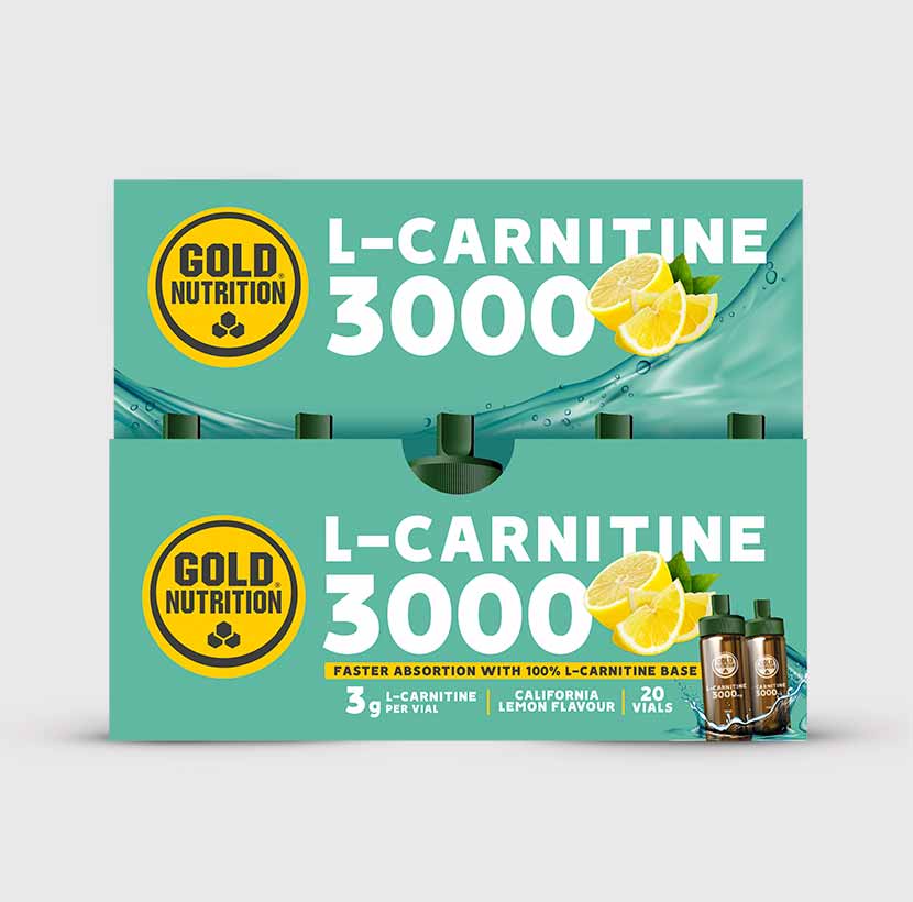 L-Carnitine 3000 – Ökad energi & fettförbränning, Gold nutrition