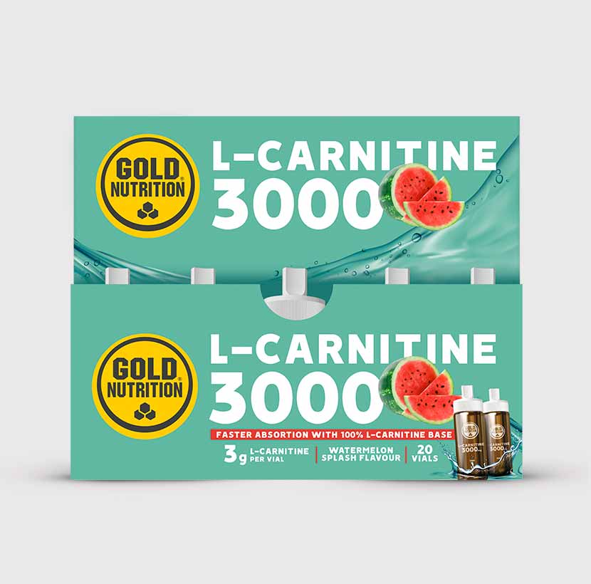 L-Carnitine 3000 – Ökad energi & fettförbränning, Gold nutrition